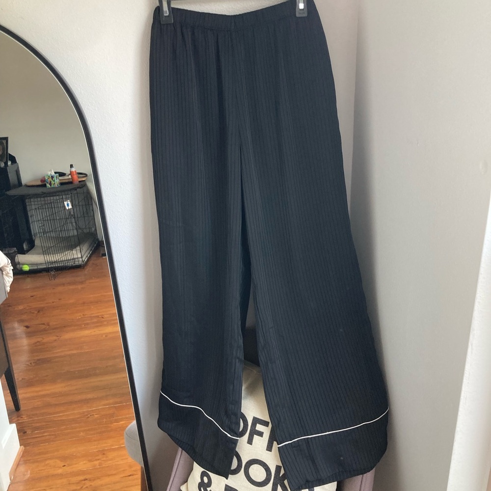 Nap Loungewear Lazy Cat PJ Pants Black NWT XXL